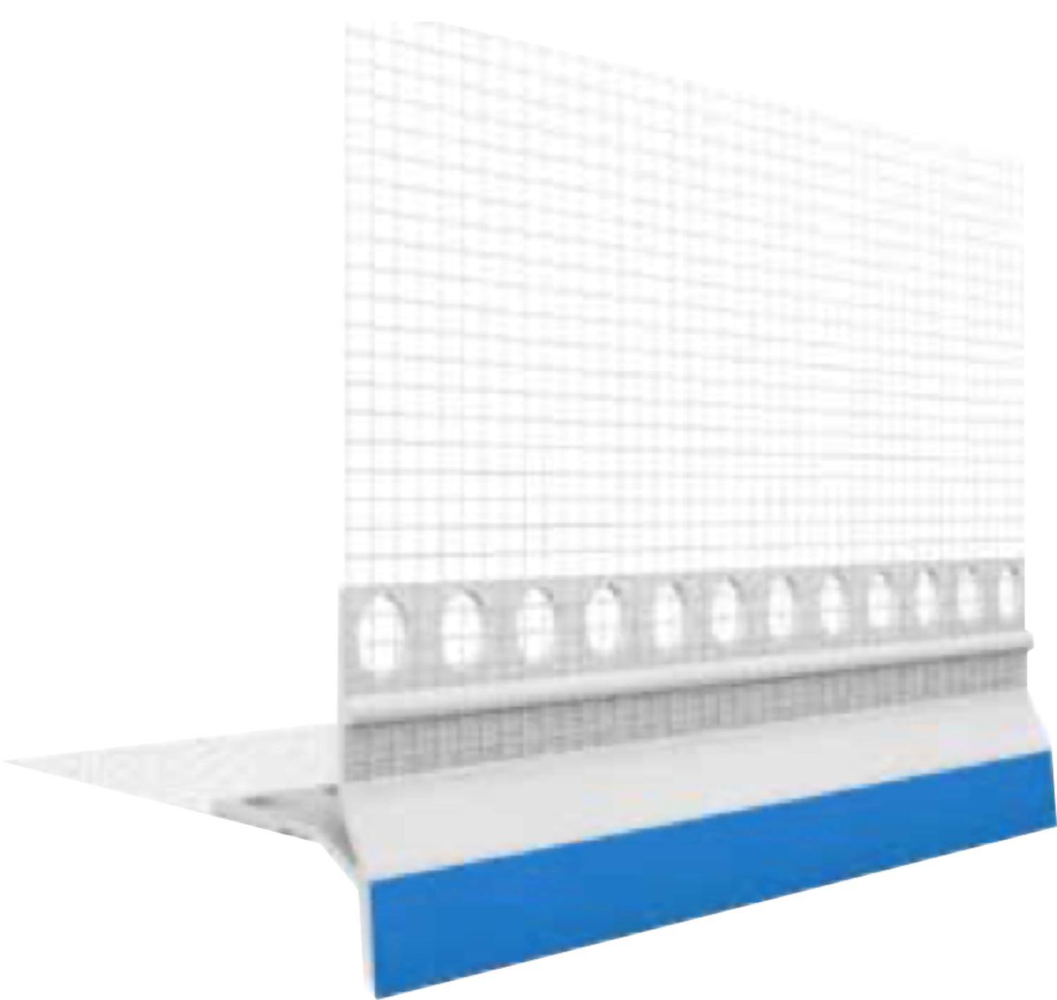 DT Rompigoccia a vista in PVC con Rete Plus
